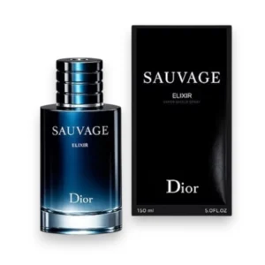 Sauvage Elixir 150Ml, fragancia masculina intensa con notas frescas, especiadas y cálida base.