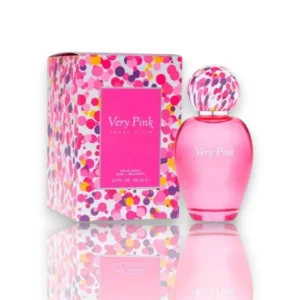 Very Pink EDP, fragancia femenina fresca, floral y cálida, símbolo de elegancia juvenil.