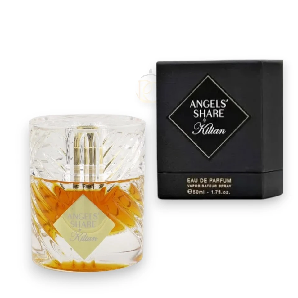 Angels’ Share By, perfume sofisticado con notas cálidas y gourmand para ocasiones elegantes.