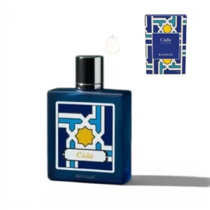 Perfume cítrico y floral con ámbar, elegante y versátil para todo momento.
