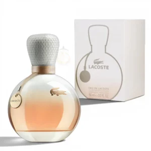 Frasco esférico de vidrio transparente con un delicado relieve que simula la textura del algodón.
