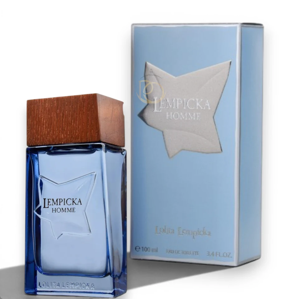 Homme Lempicka, perfume masculino con notas frescas, amaderadas y cálidas.