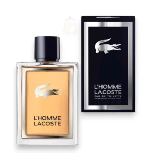 Icónico frasco de L’Homme EDT, el reflejo perfecto de la elegancia y la masculinidad moderna.
