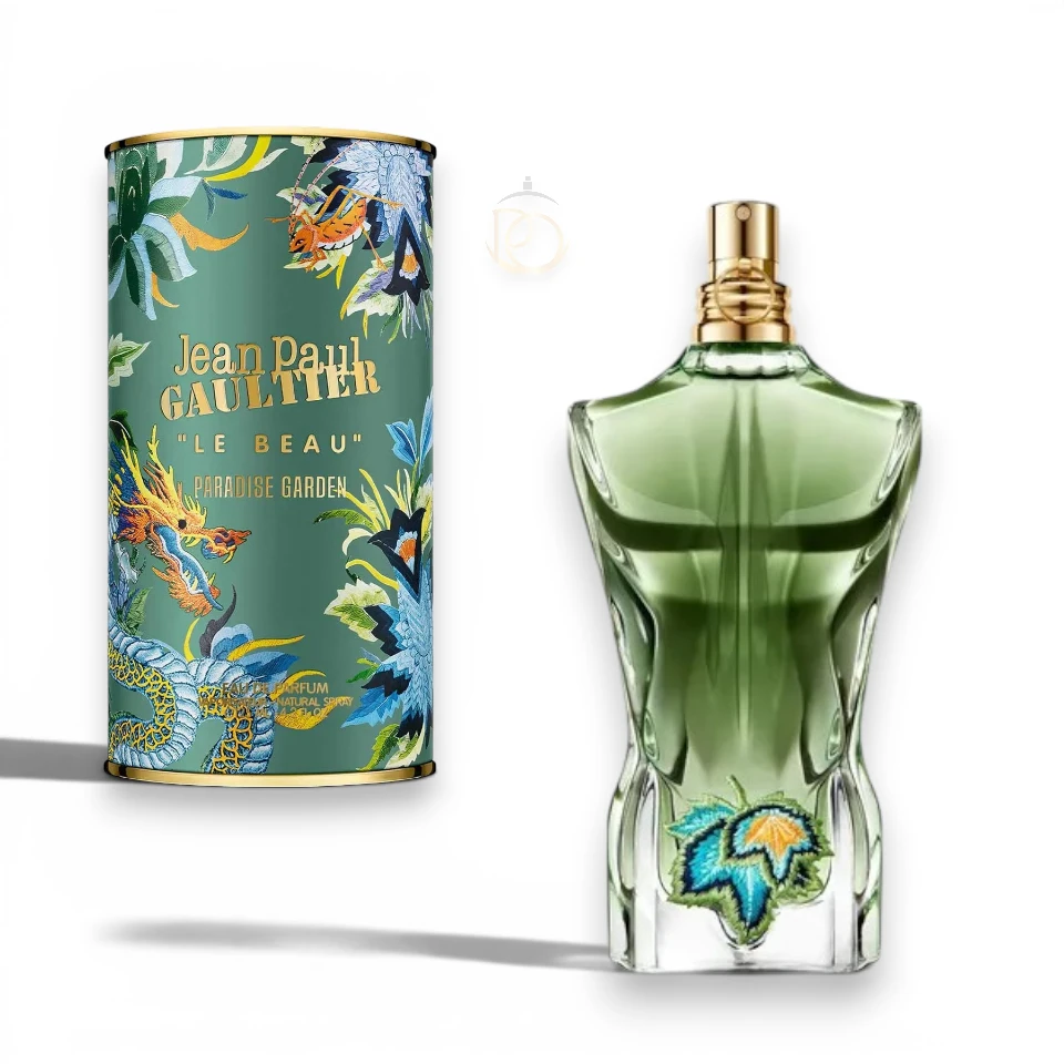 Perfume masculino con cítricos, flores y sándalo, elegante y versátil para todo momento.
