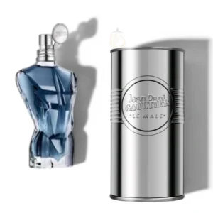 Perfume masculino intenso y elegante con notas cítricas, cuero y un fondo cálido de vainilla.