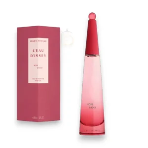Fragancia floral intensa con rosas y frambuesa, sofisticada y romántica.