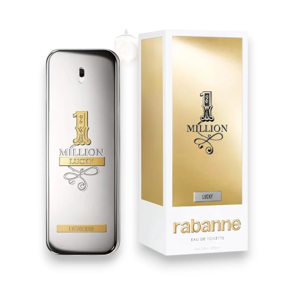 Rabanne 1 Million Lucky, fragancia fresca y seductora con notas frutales y amaderadas.