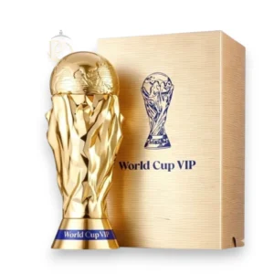 World Cup VIP, fragancia intensa y sofisticada con notas cítricas, florales y orientales.