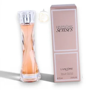 Hypnose Senses Lancome EDP, fragancia femenina sensual con notas florales, especiadas y cálidas.