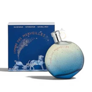L’Ombre des Merveilles, fragancia misteriosa y ambarina con notas cálidas y fondo amaderado elegante.