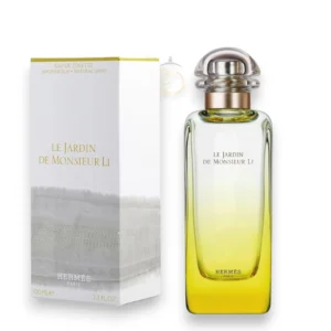 Perfume fresco con cítricos, jazmín, menta y almizcle suave.