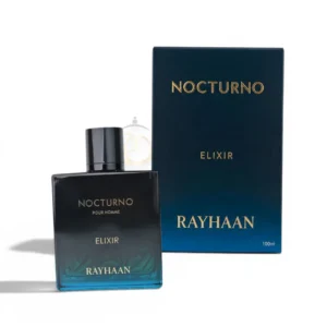 Perfume nocturno y elegante con salida cítrica, corazón oriental y base cálida de ámbar.