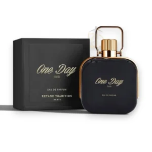 Perfume intenso con cítricos, oud y ámbar, ideal para noches elegantes y climas fríos.