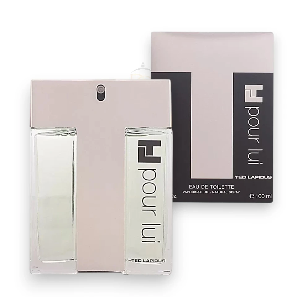 Perfume Pour Lui EDT, aroma cítrico y amaderado para hombres elegantes y seguros.