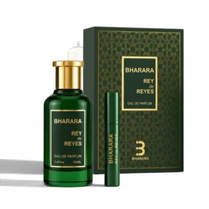 Perfume masculino intenso con notas cítricas, florales y fondo amaderado elegante.