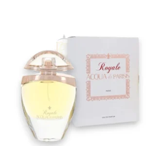 Perfume elegante con notas cítricas, florales y amaderadas, versátil y sofisticado.