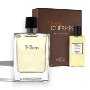 Terre D´Hermes 2Pzs Estuche EDT, fragancia cítrica y amaderada con elegancia masculina versátil.