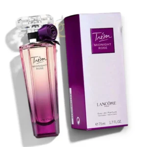 Tresor Midnight Rose, fragancia femenina seductora con notas frutales, florales y cálidas.
