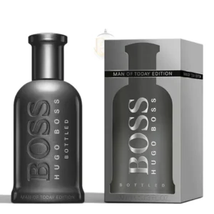 Perfume Boss Bottled Man Of Today de Hugo Boss para hombre en elegante frasco gris metalizado