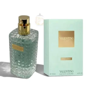 Perfume Donna Rosa Verde EDT con notas cítricas, florales y verdes de almizcle y maté.