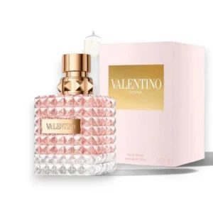 Perfume Donna Valentino EDP con notas cítricas, florales y cálidas de vainilla, pachulí y almizcle.