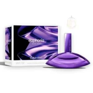Euphoria Bold Elixir Parfum, fragancia intensa y sofisticada con notas frescas, florales y cálidas.