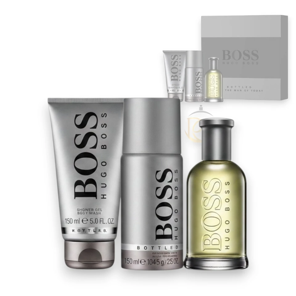 Hugo Boss Bottled Intense Estuche EDT 3 Pzs 100ml Hombre Original - Image 2