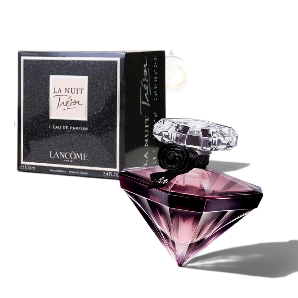 La Nuit Trésor Lancome L´EDP, fragancia intensa y seductora con notas frutales, florales y cálidas.