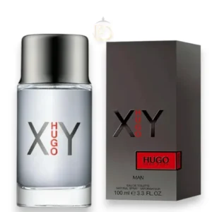 Man XY Hugo Boss EDT: fragancia masculina con notas frescas, especiadas y cálidas.