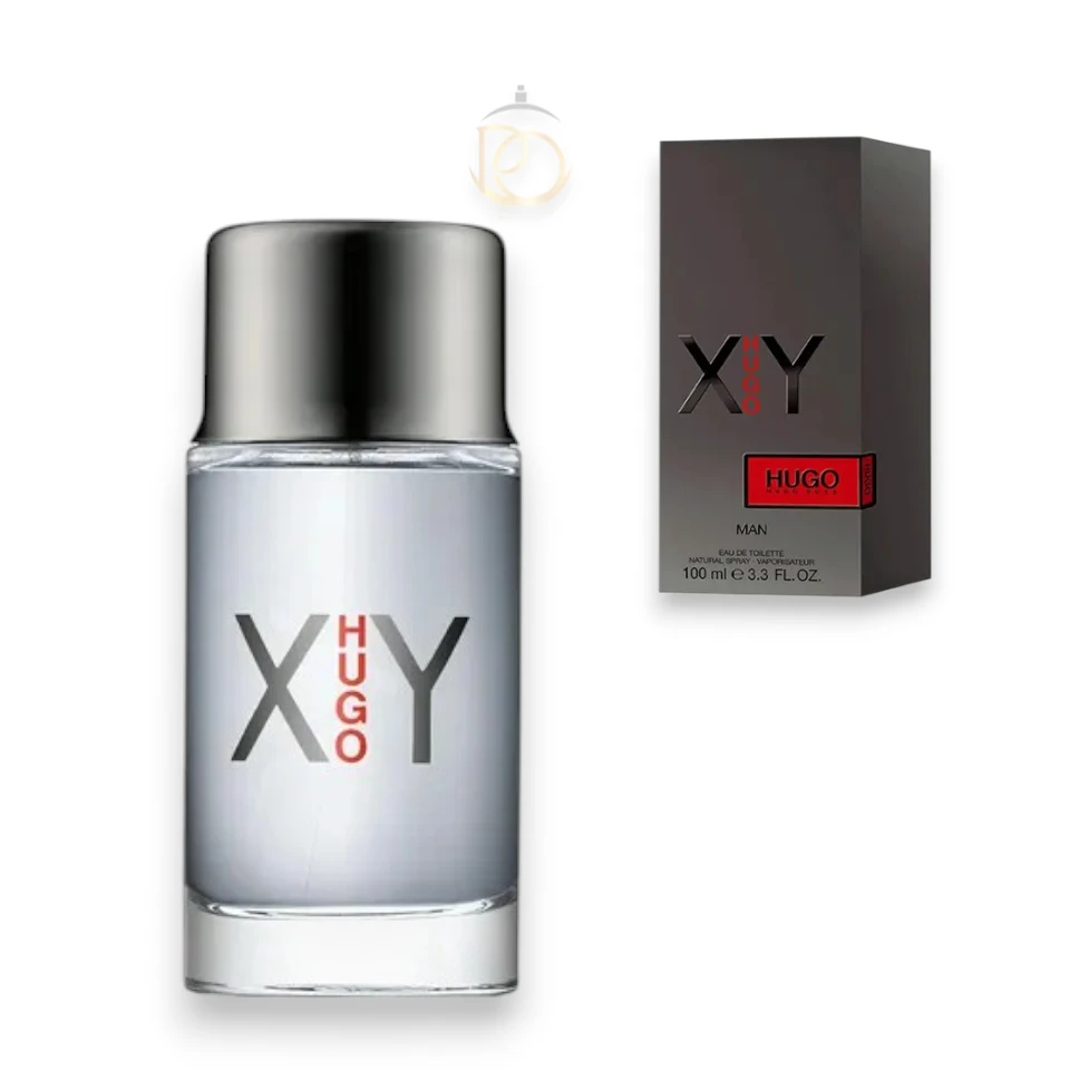 Man XY Hugo Boss EDT: fragancia masculina con notas frescas, especiadas y cálidas.