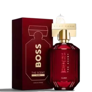 Perfume The Scent Elixir Parfum Intense con notas especiadas, aromáticas y cálidas de pachulí y sándalo