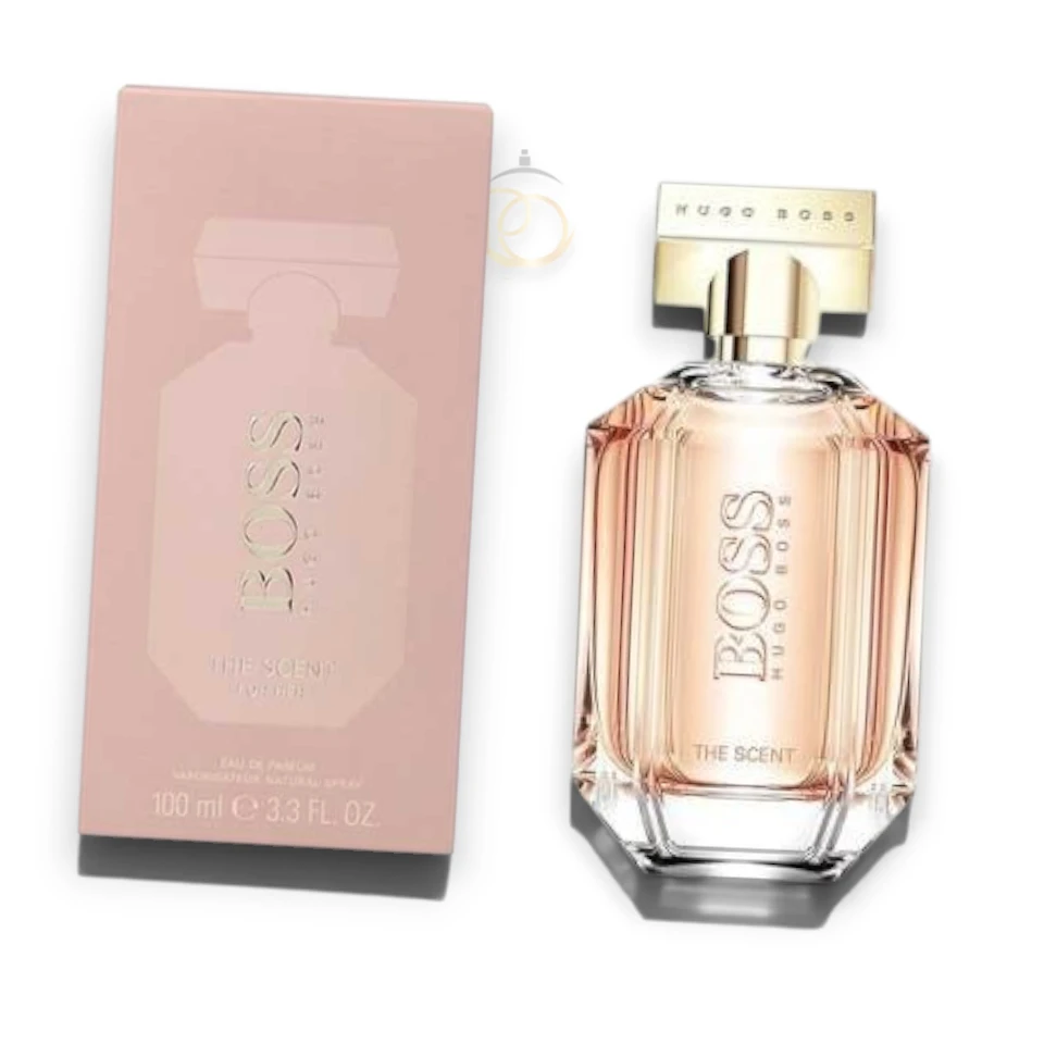 The Scent Hugo Boss EDP: fragancia masculina con notas frescas, especiadas y cálidas.