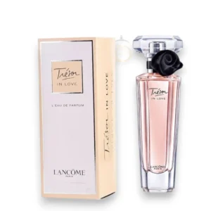 Tresor In Love Lancome EDP, fragancia romántica y fresca con notas frutales, florales y cálidas.