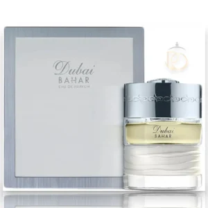 Perfume elegante con salida cítrica, corazón floral y base cálida de oud y ámbar.