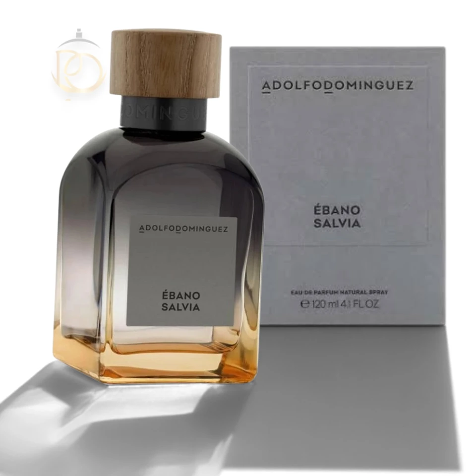 Fragancia herbal y amaderada con frescura cítrica y base cálida de ébano.