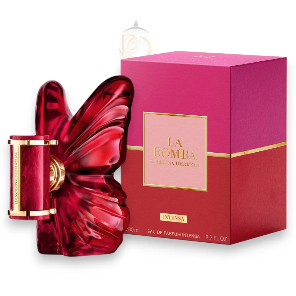 Perfume intenso con salida fresca, corazón floral y base cálida de ámbar y vainilla.