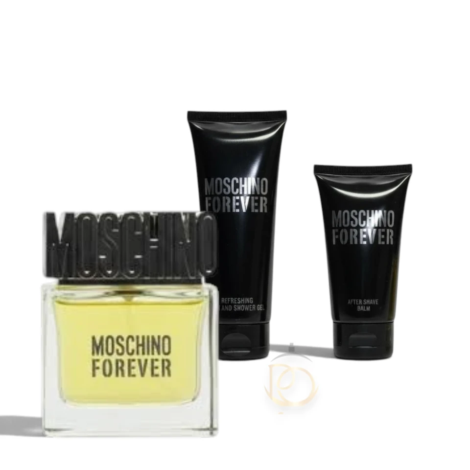 Set masculino con perfume, after shave y shower gel, frescura cítrica y base cálida de sándalo.