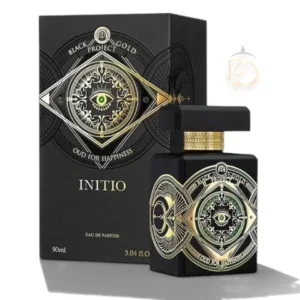 Perfume Oud For Happiness EDP en frasco de lujo, símbolo de energía, sofisticación y magnetismo.