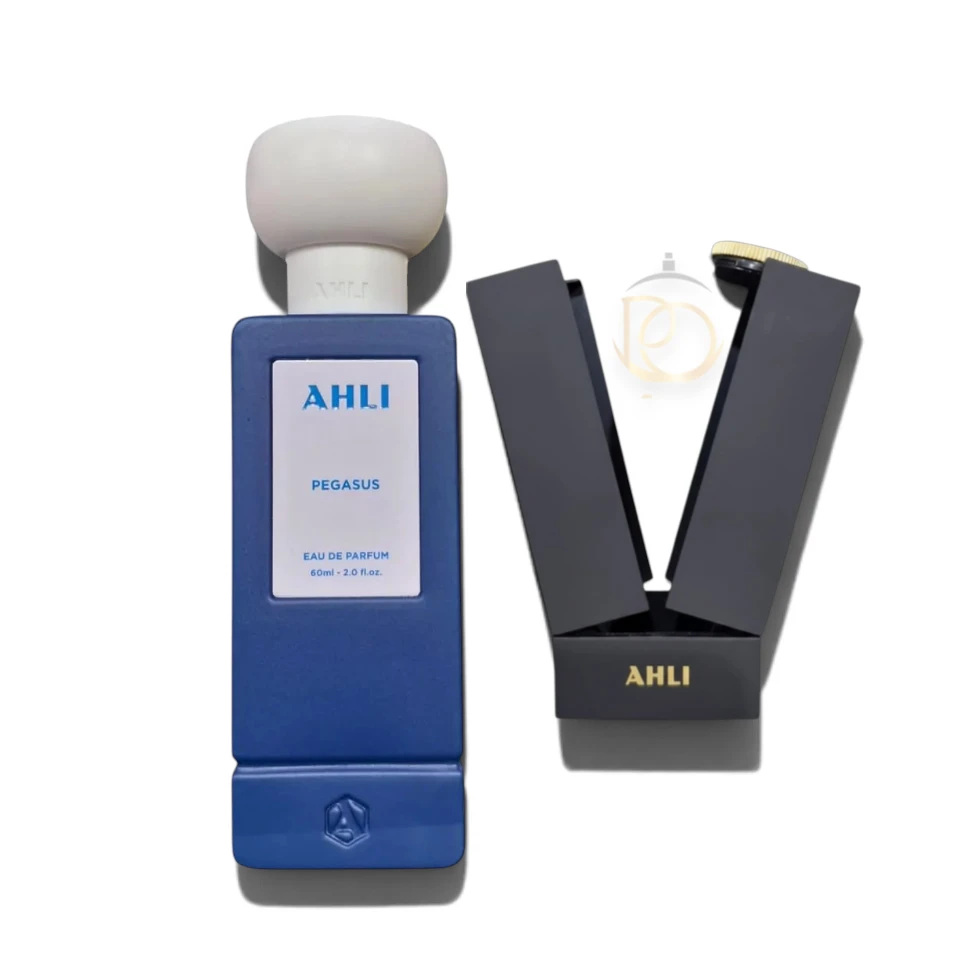 Perfume elegante con salida cítrica, corazón floral y base cálida de maderas y almizcle.