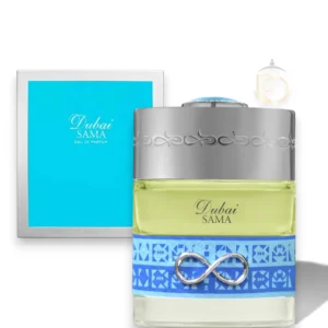 Perfume elegante con salida cítrica, corazón floral y base cálida de oud y ámbar.