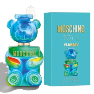 Botella en forma de oso con diseño divertido y moderno que refleja frescura y estilo juvenil.