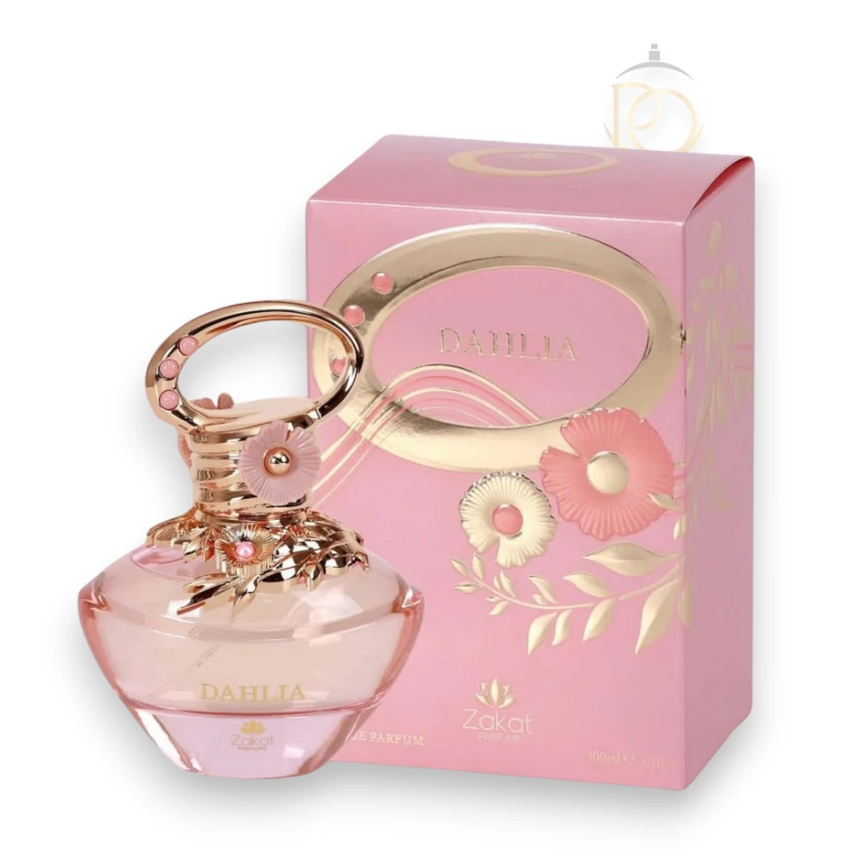 Perfume floral con cítricos, vainilla y almizcle, elegante y versátil para todo momento.